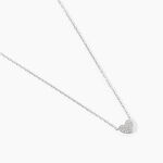 Collier Dimitra Or Blanc Diamant - Colliers avec pierres Femme | Marc Orian