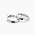 Cr&eacute;oles Felisa Argent Blanc Oxyde De Zirconium - Cr&eacute;oles Femme | Marc Orian