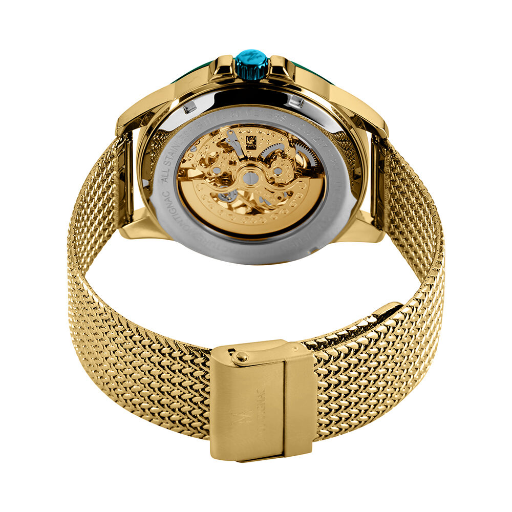 Montre Montignac Round Auto Vert - Montres automatiques Homme | Marc Orian