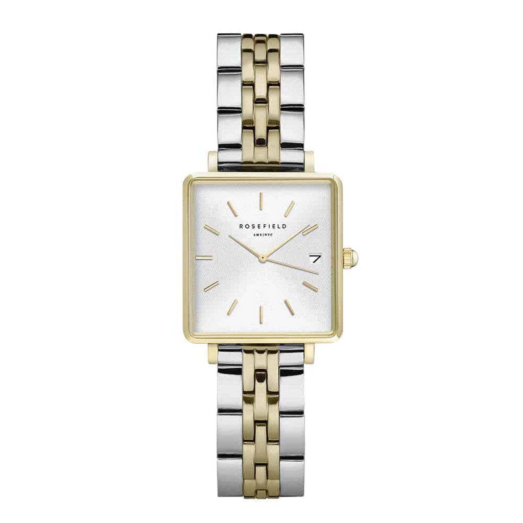 Montre Rosefield The Mini Boxy Blanc - Montres &eacute;tanches Femme | Marc Orian