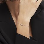 Bracelet Or Blanc Adrasteia Diamants - Bracelets cha&icirc;nes Femme | Marc Orian