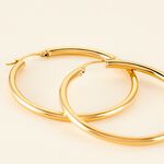 Creoles Mitya Acier Ip Dor&eacute; - Cr&eacute;oles Femme | Marc Orian