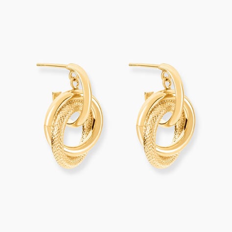 Boucles D'Oreilles Pendantes Boudicca Or Jaune - Pendantes Femme | Marc Orian