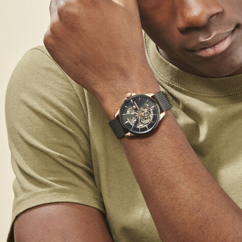 Montre Montignac s Automatique Noir - Montres automatique Homme | Marc Orian