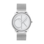 Montre Calvin Klein Iconic Mesh Argent - Montres &eacute;tanches Femme | Marc Orian