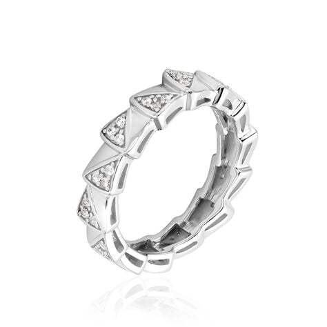 Bague Nevada Argent Blanc Oxyde De Zirconium - Bijoux fantaisie Femme | Marc Orian