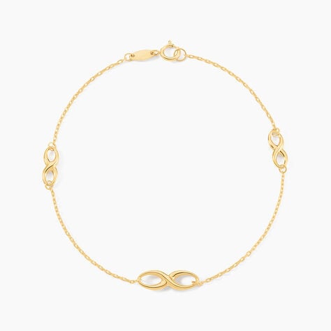 Bracelet Hirsh Or Jaune - Bracelets chaînes Femme | Marc Orian