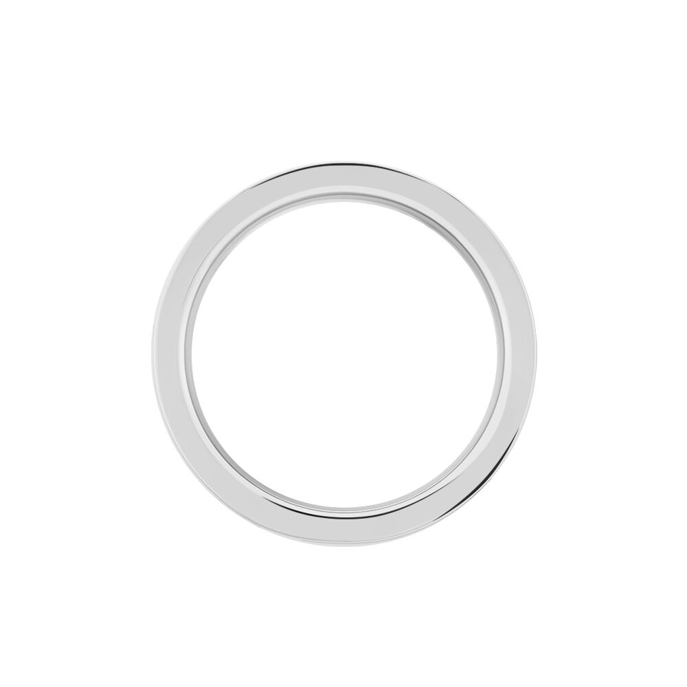 Bague Acier Blanc - Bagues Homme | Marc Orian