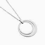 Collier Moussouae Acier Blanc - Colliers fantaisie Femme | Marc Orian