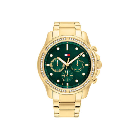 Montre Tommy Hilfiger Brooklyn Vert - Montres classiques Femme | Marc Orian