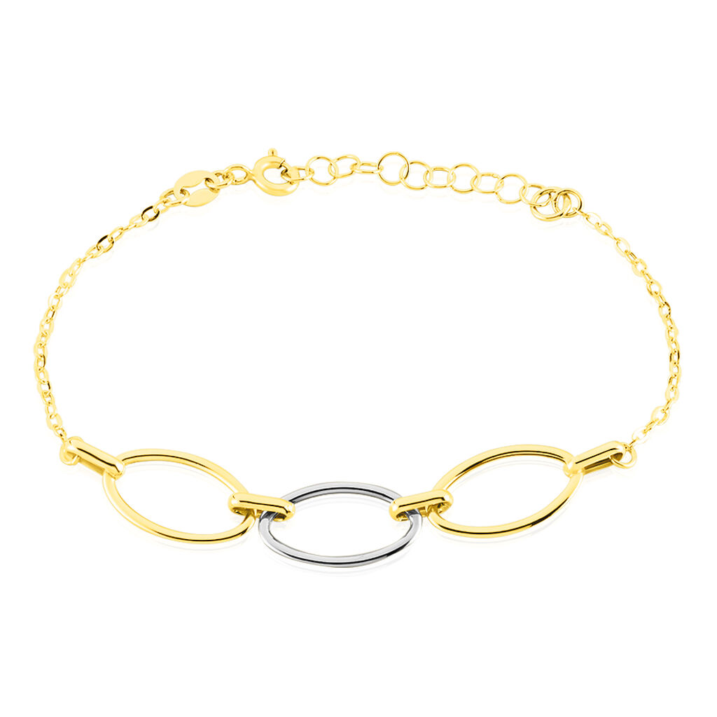 Bracelet Lucia Or Bicolore - Bracelets chaînes Femme | Marc Orian