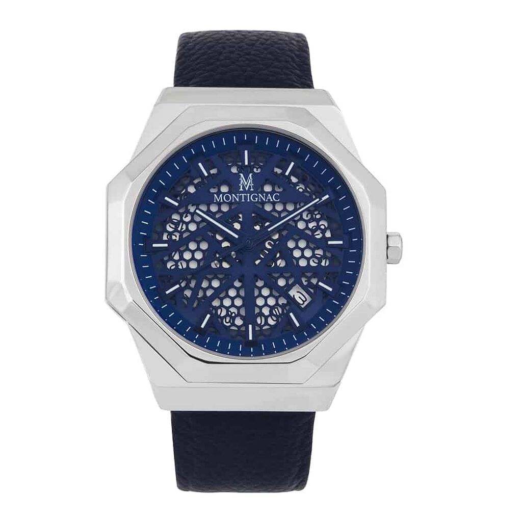 Montre Montignac M Quartz Bleu - Montres Homme | Marc Orian