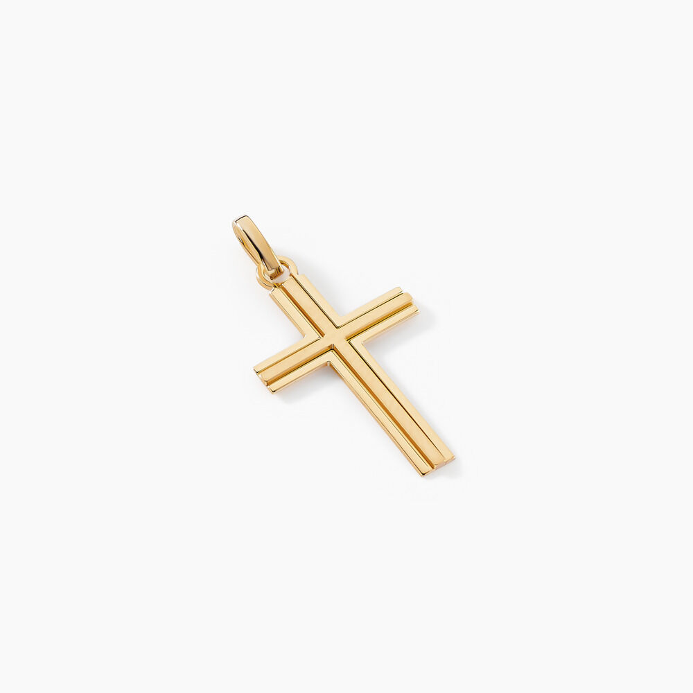 Pendentif Alyssa Croix Or Jaune - Pendentifs Unisex | Marc Orian