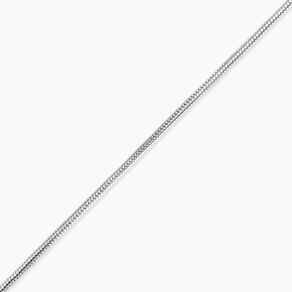 Cha&icirc;ne Geva Argent Blanc - Colliers fantaisie Femme | Marc Orian