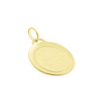 Pendentif Vierge Ovale Or Jaune - M&eacute;dailles et m&eacute;daillons Famille | Marc Orian