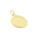 Pendentif Vierge Ovale Or Jaune - Médailles et médaillons Famille | Marc Orian