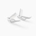 Boucles D'oreilles Puces Callum Or Blanc Diamant - Clous d'oreilles Femme | Marc Orian