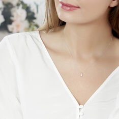 Collier Alexandra Or Blanc Diamant - Parure de mariage Femme | Marc Orian