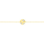 Bracelet Anahid Or Jaune Oxyde De Zirconium - Bracelets cha&icirc;nes Femme | Marc Orian