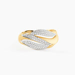 Bague Atlantide Or Jaune Diamant - Parures de mariage Femme | Marc Orian