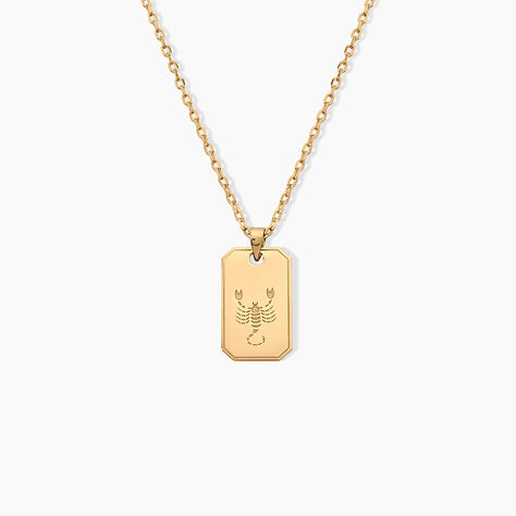 Collier Plaqu&eacute; Or Quintien - Colliers ete Homme | Marc Orian
