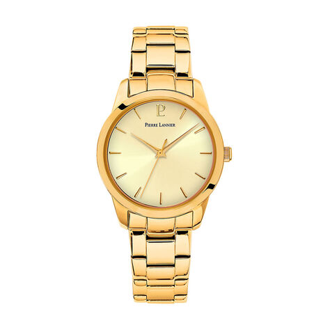 Montre Pierre Lannier Roxane Doré - Montres classiques Femme | Marc Orian