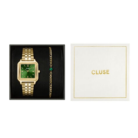 Coffret De Montre Cluse Gracieuse Vert - Montres étanches Femme | Marc Orian