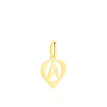Pendentif Eudocie Coeur Lettre Or Jaune - Pendentifs Femme | Marc Orian