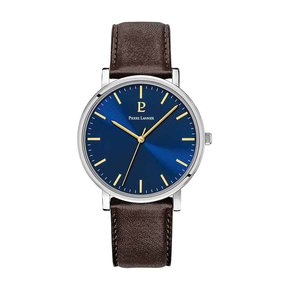Montre Pierre Lannier Essential Bleu - Montres classiques Homme | Marc Orian