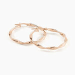 Cr&eacute;oles Argent Rose Alieno - Cr&eacute;oles Femme | Marc Orian