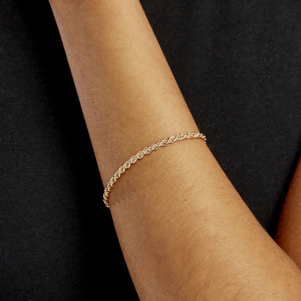 Bracelet Azelys Plaqué Or Jaune - Bracelets mailles Femme | Marc Orian