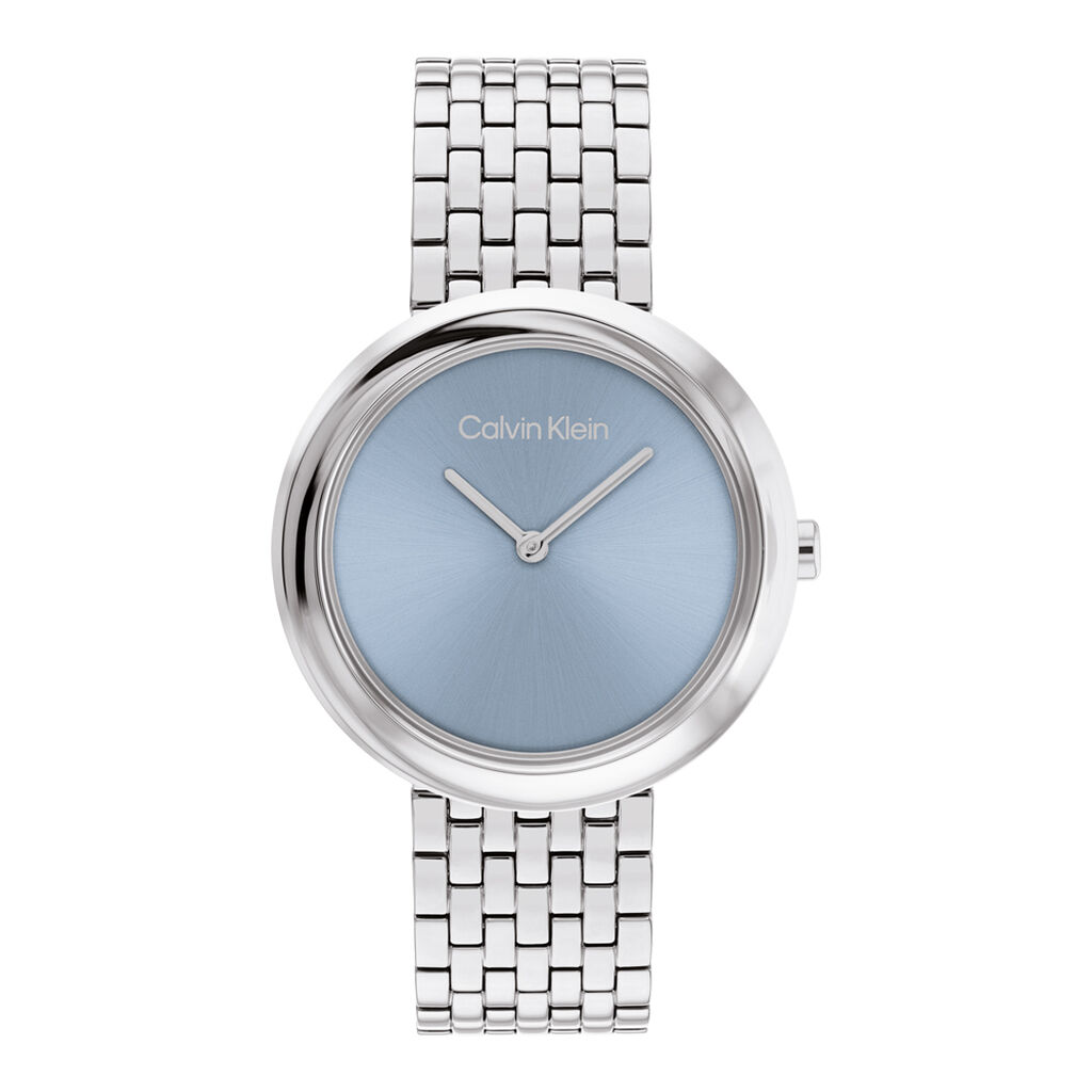 Montre Calvin Klein Twisted Bezel Bleu - Montres étanches Femme | Marc Orian