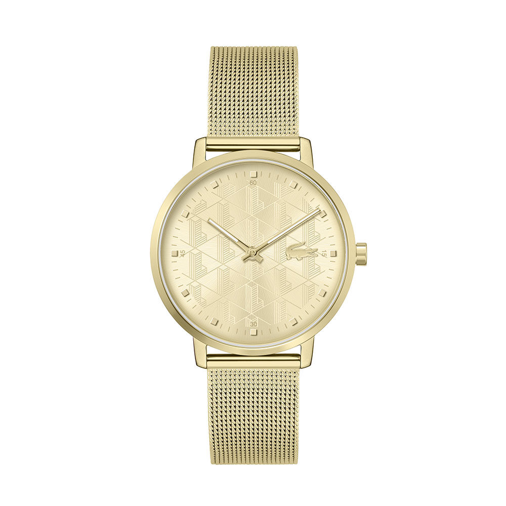 Montre Lacoste Crocorigin Doré - Montres classiques Femme | Marc Orian