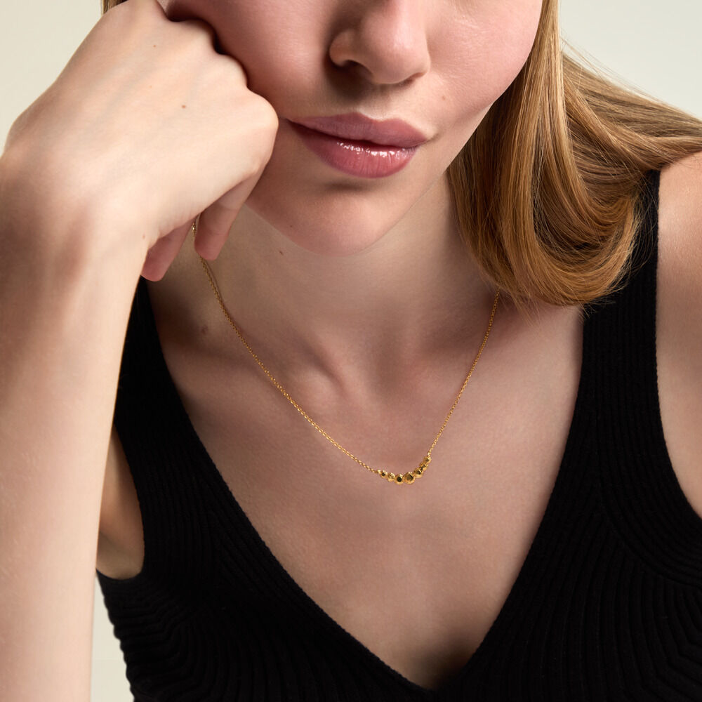 Collier Fedelina Argent Dor&eacute; A L'Or 750/1000 - Colliers ete Femme | Marc Orian
