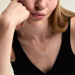 Collier Fedelina Argent Dor&eacute; A L'Or 750/1000 - Colliers ete Femme | Marc Orian