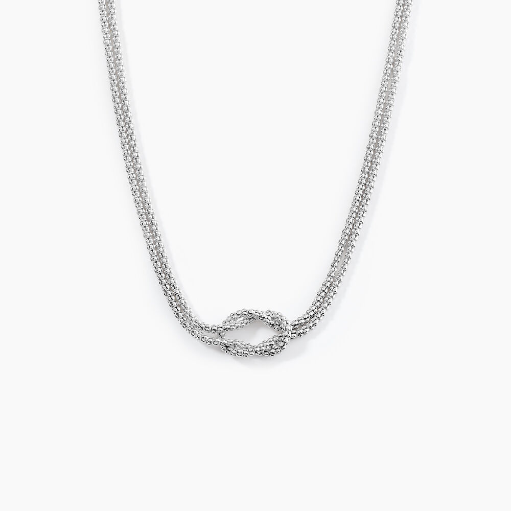Collier Haria Argent Blanc - Colliers Femme | Marc Orian