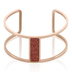 Bracelet Manchette Acier Rose Maria - Bracelets manchettes Femme | Marc Orian