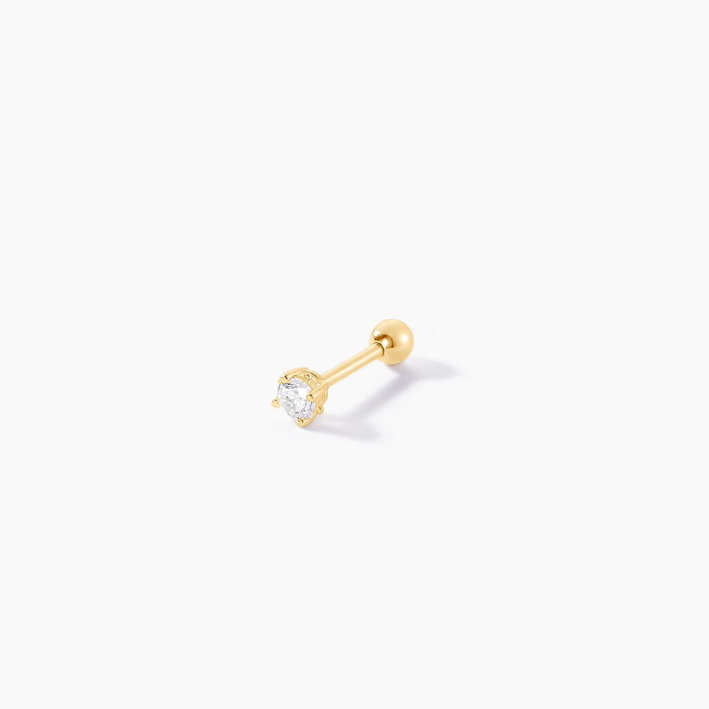 Piercing D'oreilles Joanina Or Jaune Oxyde De Zirconium - Piercing Conch Femme | Marc Orian