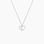 Collier Argent Blanc Severiano - Colliers fantaisie Femme | Marc Orian