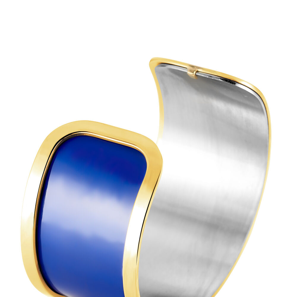 Bracelet Jonc Kayssi Acier Jaune - Bracelets joncs Femme | Marc Orian