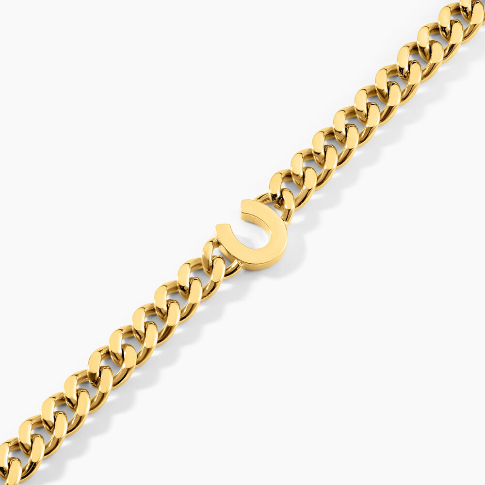 Bracelet Devy Acier Jaune - Nouveautés Homme | Marc Orian