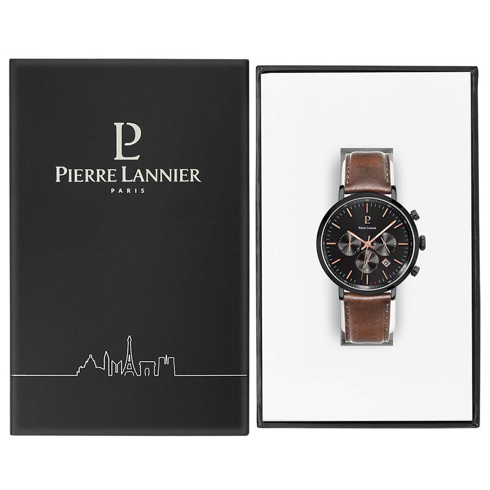 Montre Pierre Lannier Baron Noir - Montres étanches Homme | Marc Orian