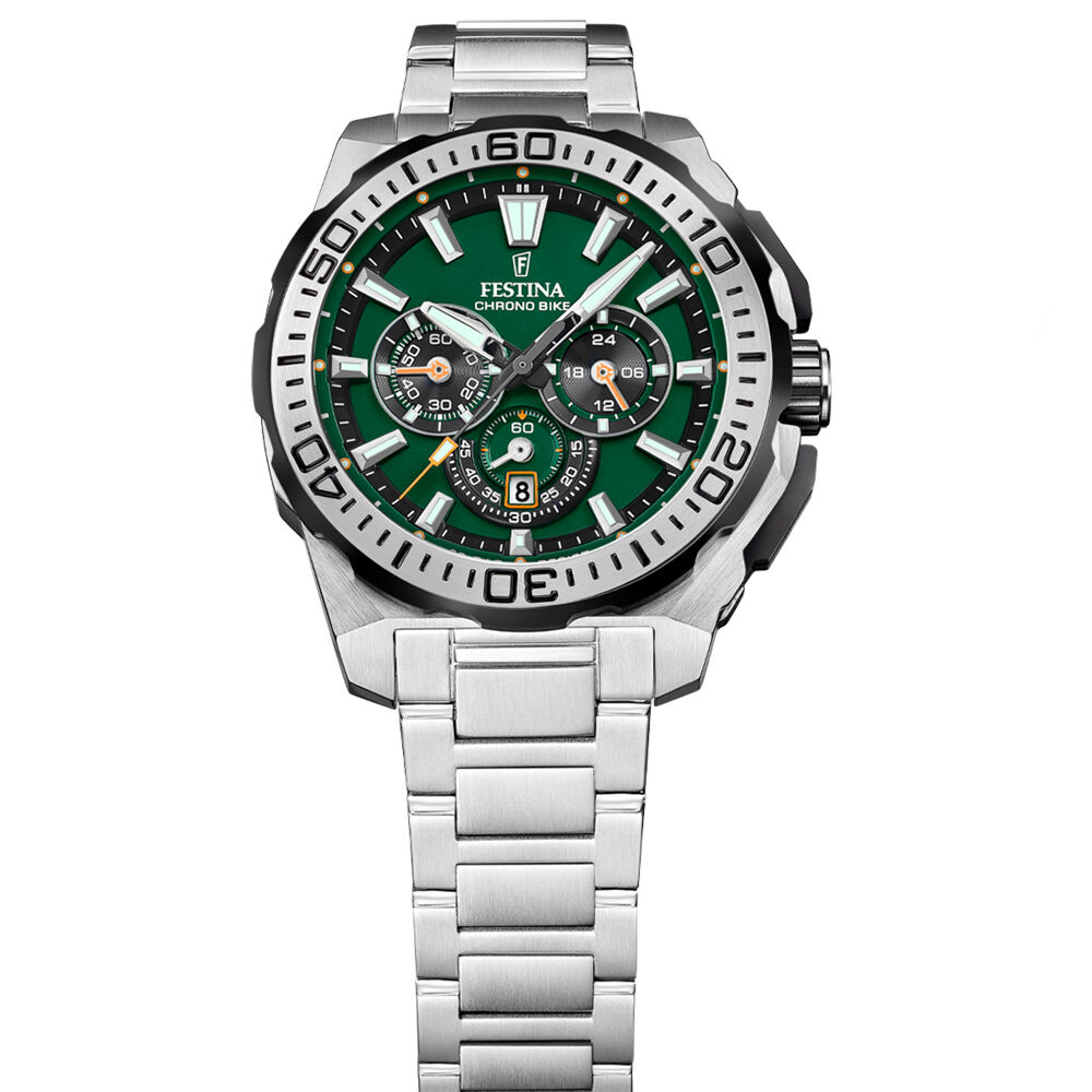 Montre Festina Chrono Bike 2 Vert - Montres &eacute;tanches Homme | Marc Orian