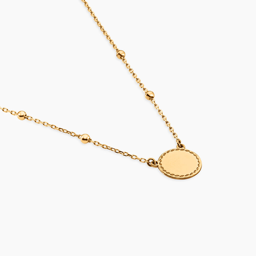 Collier Albina Plaqu&eacute; Or Jaune - Colliers fantaisie Femme | Marc Orian