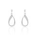 Boucles D'oreilles Pendantes Maritie Argent Blanc Oxyde De Zirconium - Pendantes Femme | Marc Orian