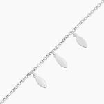 Bracelet Argent Blanc Osama - Bracelets fantaisie Femme | Marc Orian