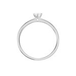 Bague Solitaire Natalia Or Blanc Diamant - Solitaires Femme | Marc Orian