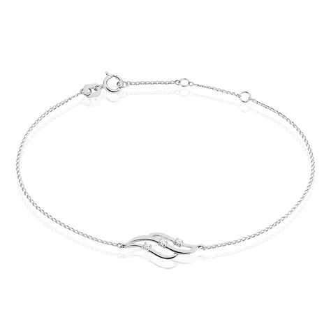 Bracelet Marnie Or Blanc Diamant - Bracelets chaînes Femme | Marc Orian