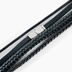 Bracelet Acier Blanc Romain - Bracelets cuir Homme | Marc Orian