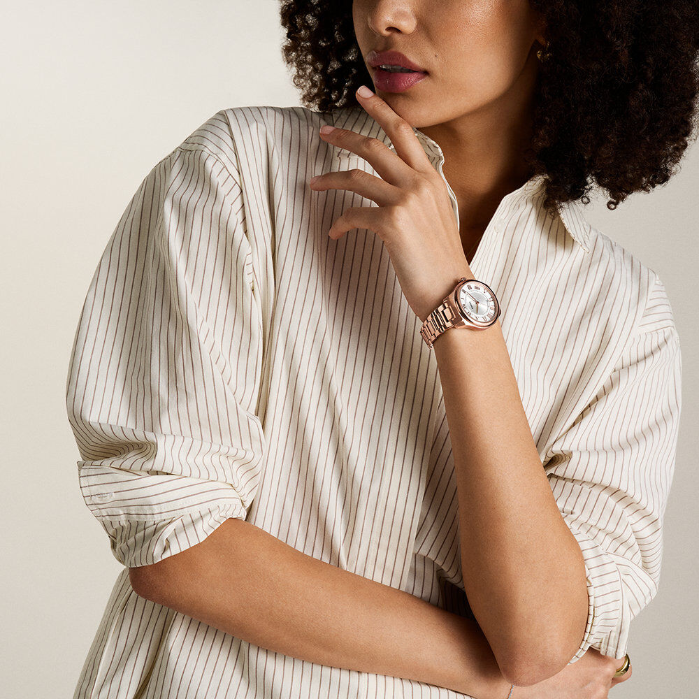 Montre Fossil Gilmore Argenté - Montres étanches Femme | Marc Orian